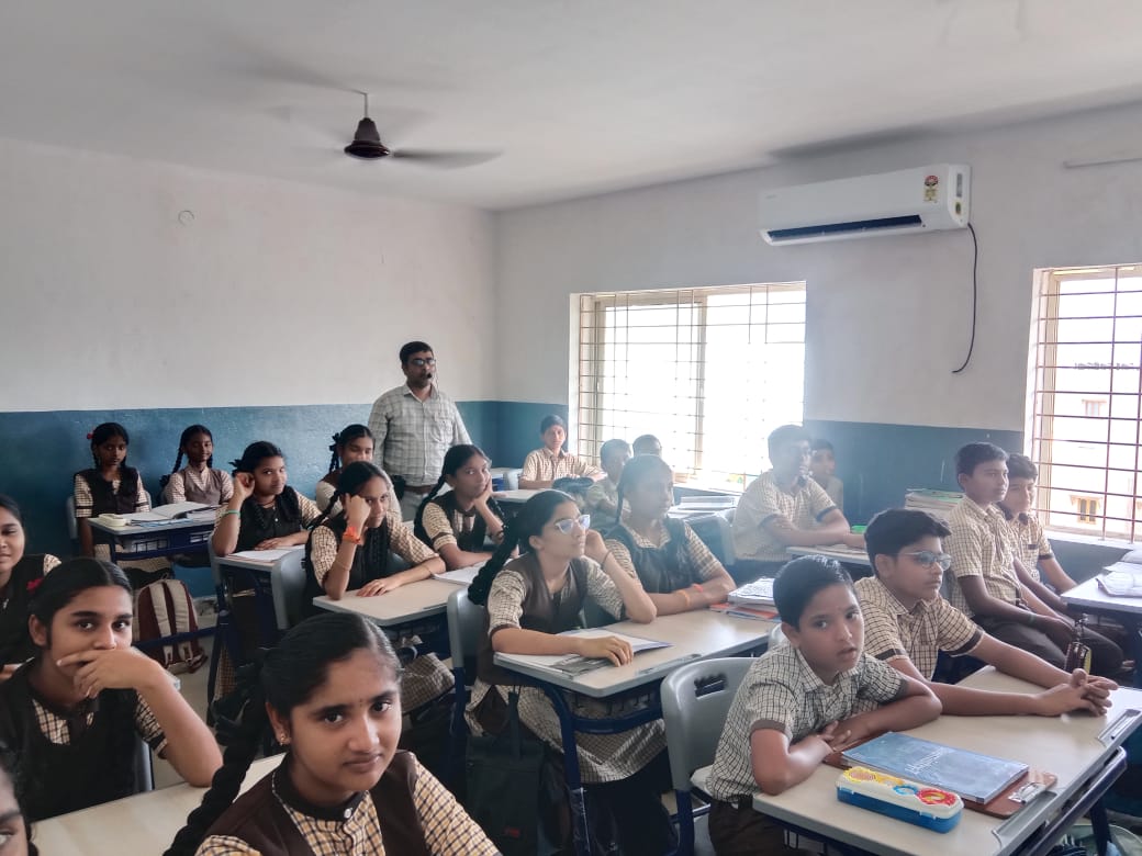 Interactive Classroom Session at Srisai Vidyalaya